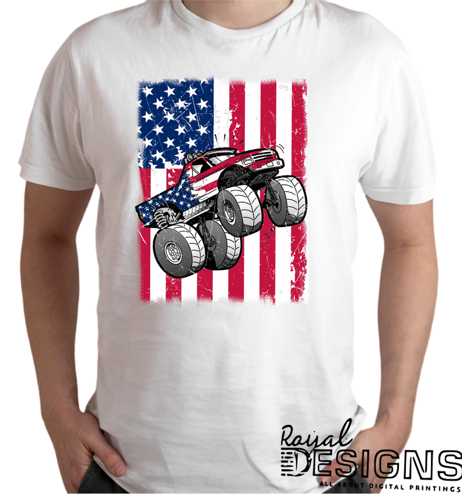 4th of July Man Designs