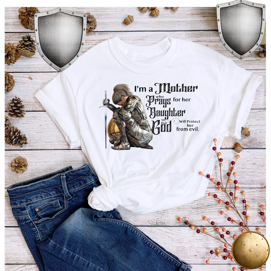 Mother who prays for her children | Designs