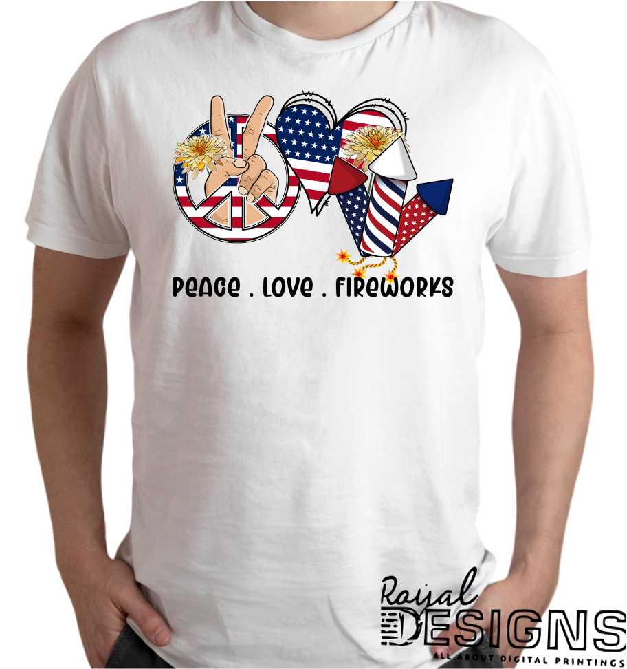 4th of July Man Designs