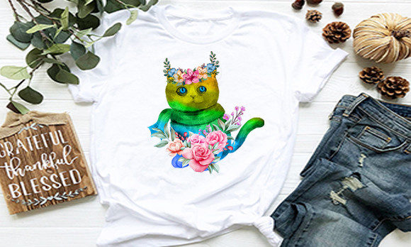 Yellow /green Cat