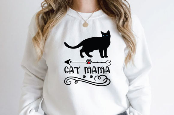 Cat mama - black cat