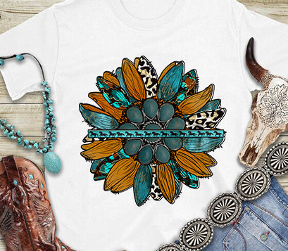 Western Sunflower T-shirt