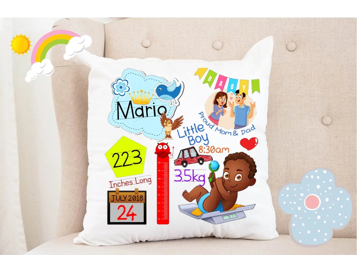 Cushions for baby born | Boy