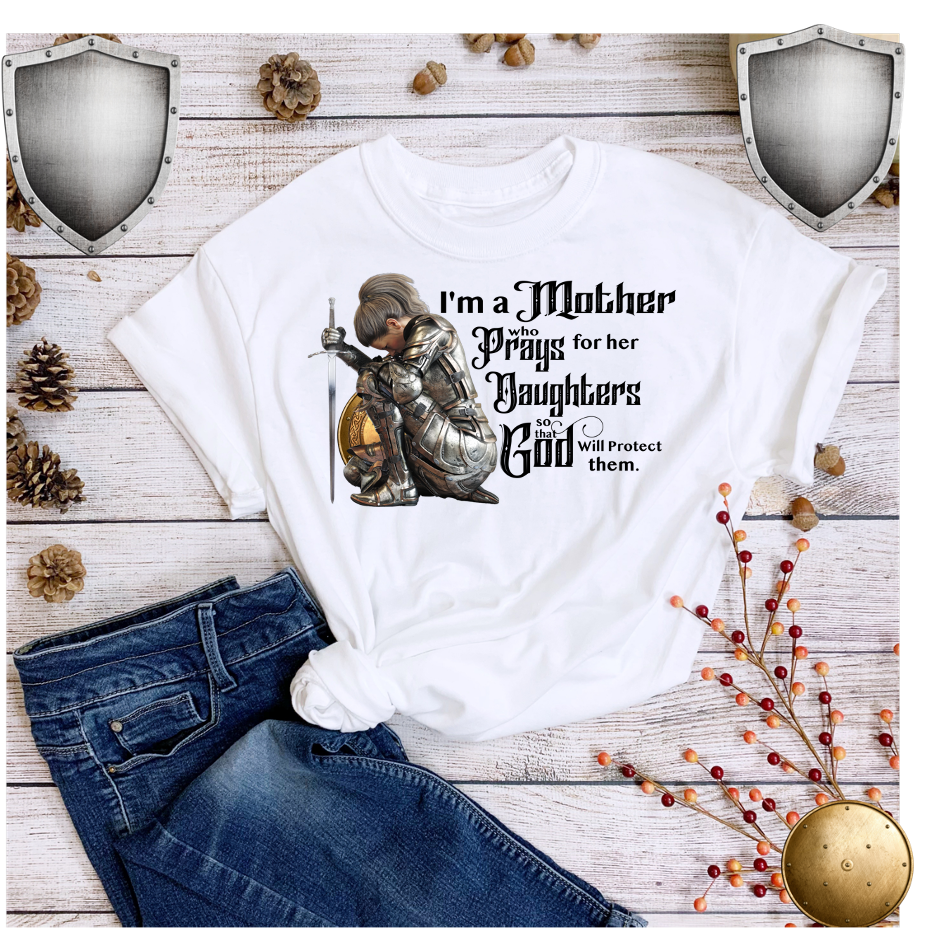 Mother who prays for her children | Designs