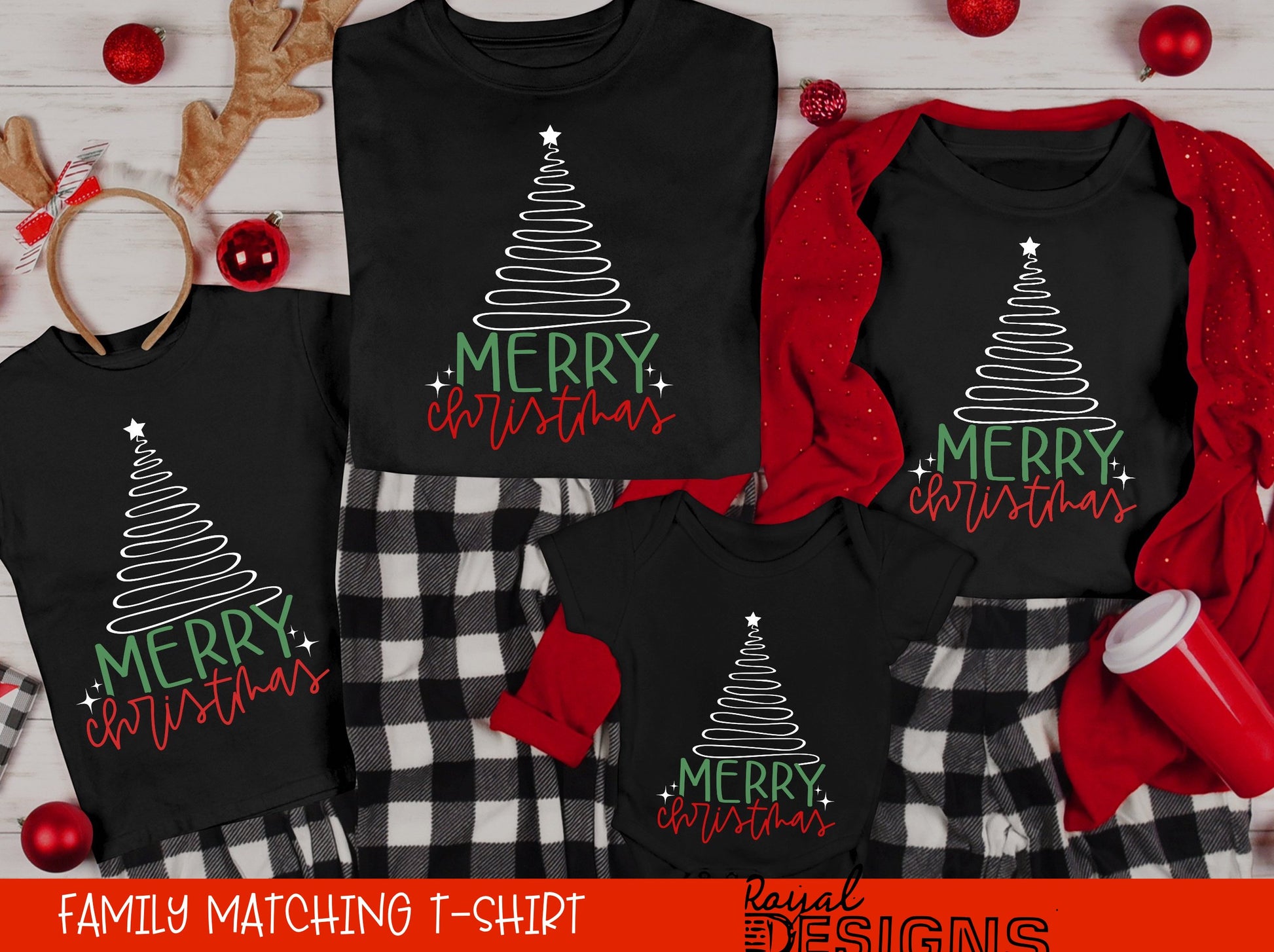 Christmas Matching Family Tshirts Designs – Royal Designs All